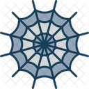 Spider Web Halloween Scary Icon