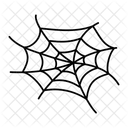 A Hand Drawn Icon Of Spider Web Icon