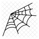 A Hand Drawn Icon Of Spider Web Icon
