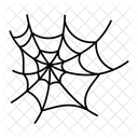 A Hand Drawn Icon Of Spider Web Icon