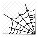 A Hand Drawn Icon Of Spider Web Icon