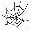 A Hand Drawn Icon Of Spider Web Icon
