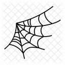 A Hand Drawn Icon Of Spider Web Icon
