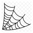 A Hand Drawn Icon Of Spider Web Icon