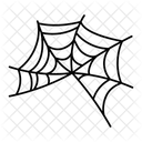 A Hand Drawn Icon Of Spider Web Icon