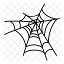 A Hand Drawn Icon Of Spider Web Icon