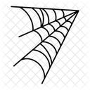 A Hand Drawn Icon Of Spider Web Icon