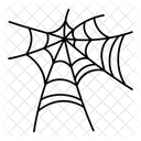 A Hand Drawn Icon Of Spider Web Icon