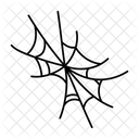A Hand Drawn Icon Of Spider Web Icon