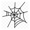 A Hand Drawn Icon Of Spider Web Icon