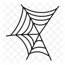 A Hand Drawn Icon Of Spider Web Icon