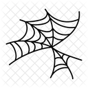 A Hand Drawn Icon Of Spider Web Icon