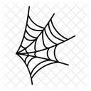 A Hand Drawn Icon Of Spider Web Icon