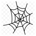 A Hand Drawn Icon Of Spider Web Icon
