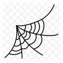A Hand Drawn Icon Of Spider Web Icon