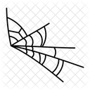 A Hand Drawn Icon Of Spider Web Icon