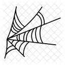 A Hand Drawn Icon Of Spider Web Icon