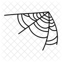 A Hand Drawn Icon Of Spider Web Icon