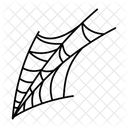 A Hand Drawn Icon Of Spider Web Icon