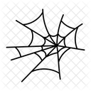 A Hand Drawn Icon Of Spider Web Icon