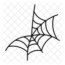 A Hand Drawn Icon Of Spider Web Icon