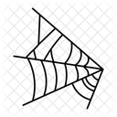 A Hand Drawn Icon Of Spider Web Icon