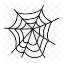 A Hand Drawn Icon Of Spider Web Icon