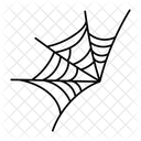A Hand Drawn Icon Of Spider Web Icon