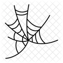 A Hand Drawn Icon Of Spider Web Icon