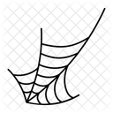 A Hand Drawn Icon Of Spider Web Icon