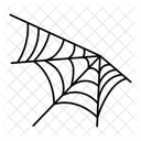 A Hand Drawn Icon Of Spider Web Icon
