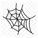 A Hand Drawn Icon Of Spider Web Icon