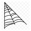 A Hand Drawn Icon Of Spider Web Icon
