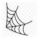 A Hand Drawn Icon Of Spider Web Icon