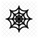 Spiderweb Spider Halloween Icon
