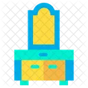 Frisiertisch Schublade Schrank Symbol