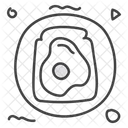 Spiegelei  Symbol