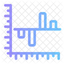 Spiegeldiagramm Balkendiagramm Balkengraph Symbol