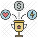 Spiel Trophäe  Symbol