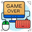 Spiel Vorbei Internetspiel Videospiel Symbol