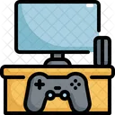 Spiel Konsole Joysticks Icon