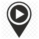 Abspielen Zeiger Ansicht Symbol