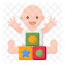 Spielendes Baby Symbol