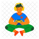 Spieler Spielen Spass Icon