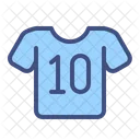 Spieler Uniform Trikot Symbol