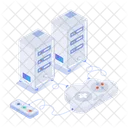 Spieleserver Speicher Hosting Icon