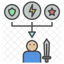 Spielgeschick  Symbol