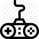 Spielkonsole Bogenschiessen Axt Icon