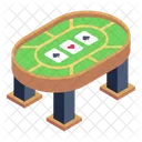 Pokertisch Casinotisch Spieltisch Symbol