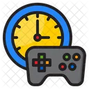 Spielzeit Zeit Uhr Icon